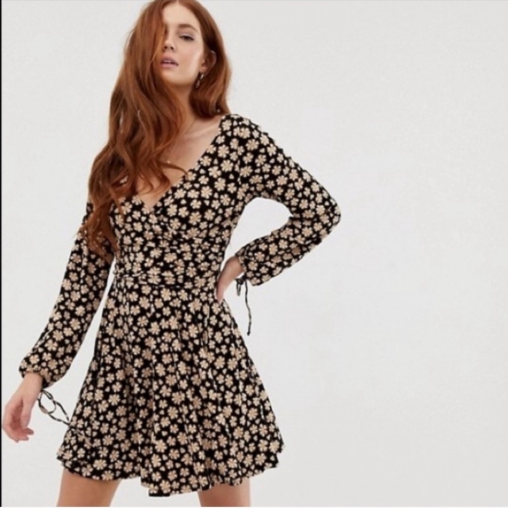 FREE PEOPLE Pradera wrap dress